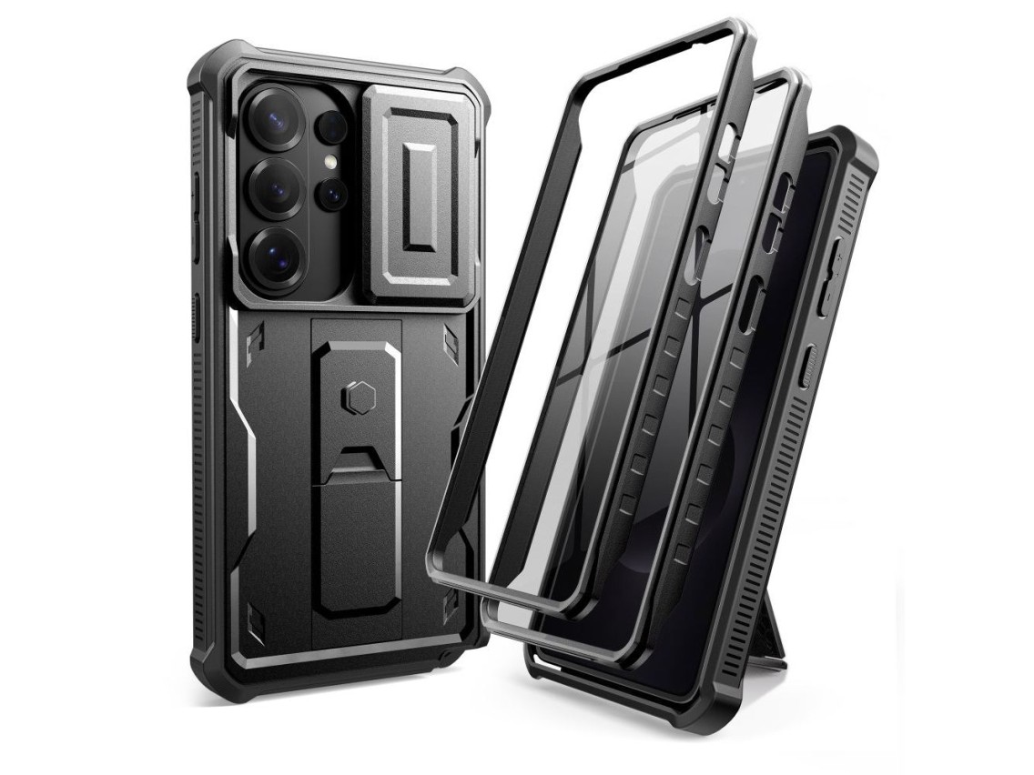 Capa Tech-Protect Kevlar Cam+ para Samsung Galaxy S26 Ultra - Preta