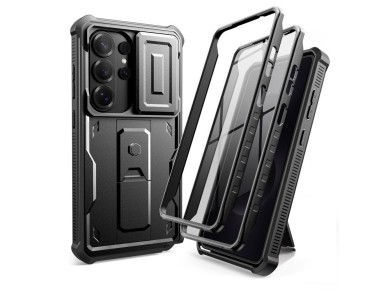 Tech-Protect Kevlar Cam+ Case for Samsung Galaxy S26 Ultra - Black Tech-Protect Kevlar Cam+ Case for Samsung Galaxy S26 Ultra - Black