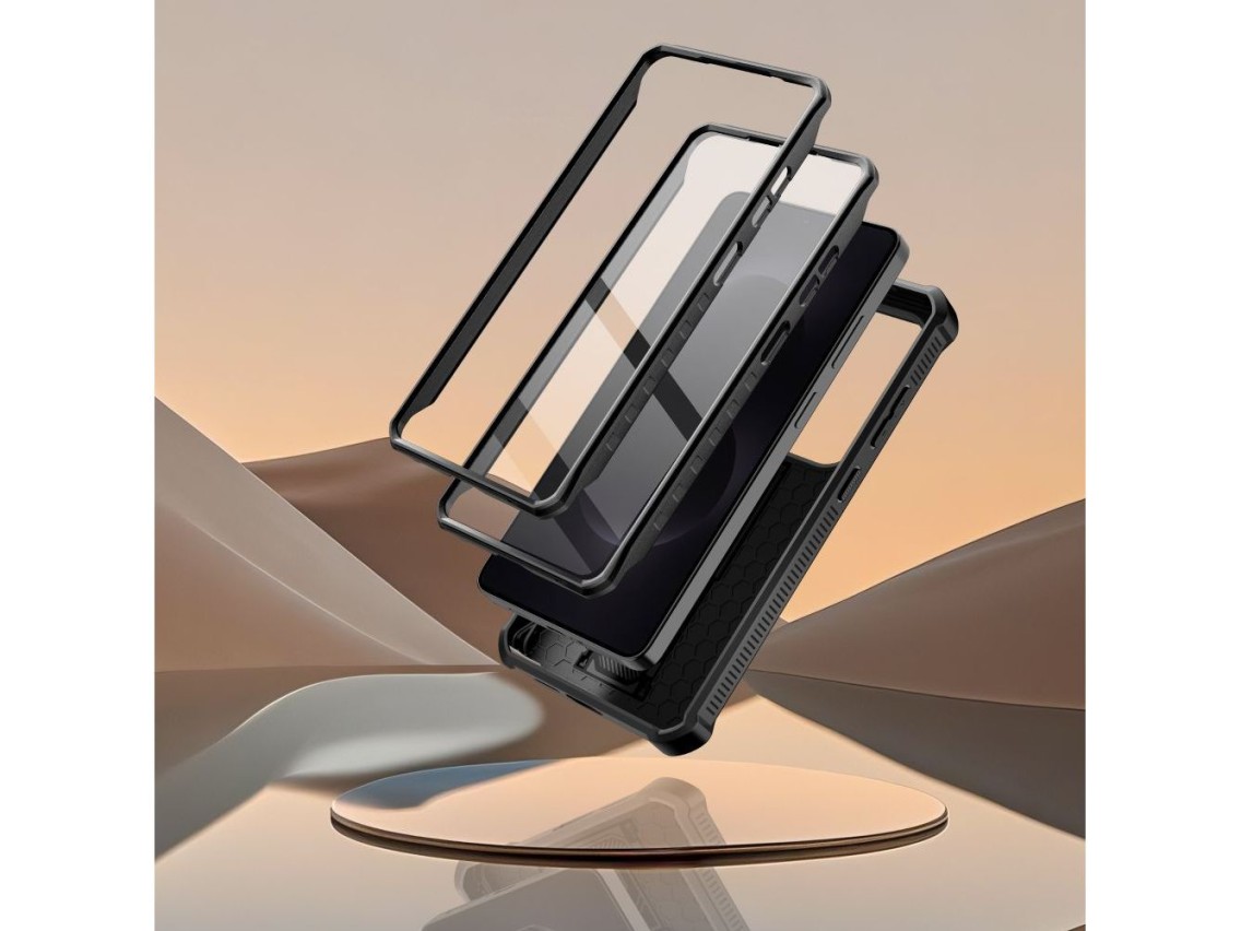 Capa Tech-Protect Kevlar Cam+ para Samsung Galaxy S26 Ultra - Preta