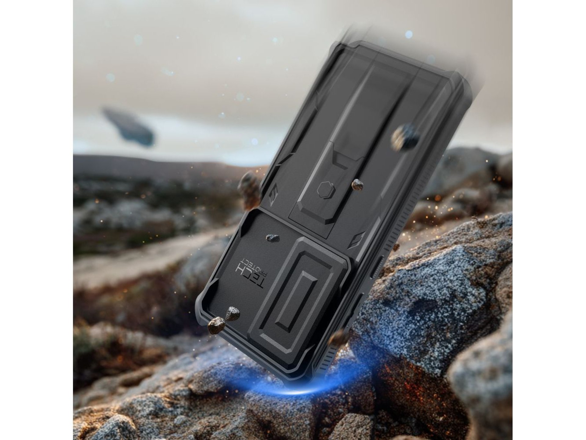 Capa Tech-Protect Kevlar Cam+ para Samsung Galaxy S26 Ultra - Preta