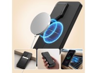 Funda Tech-Protect Kevlar Aura MagSafe para Samsung Galaxy S26 Ultra - Negra y naranja