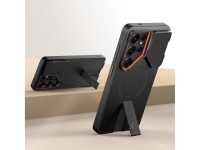 Funda Tech-Protect Kevlar Aura MagSafe para Samsung Galaxy S26 Ultra - Negra y naranja