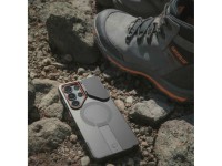 Funda Tech-Protect Kevlar Aura MagSafe para Samsung Galaxy S26 Ultra - Negra y naranja