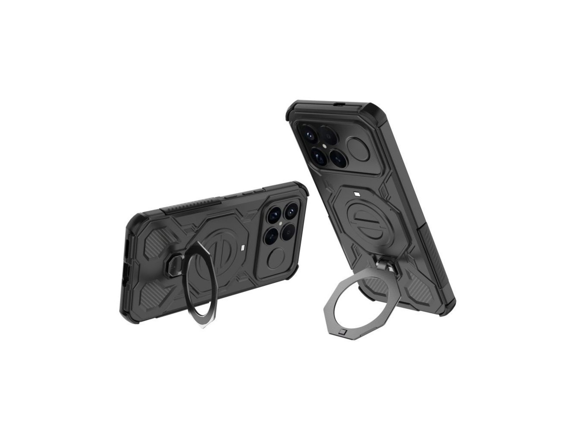 Capa Tech-Protect TacticStand MagSafe para Xiaomi Poco F8 Ultra - preta