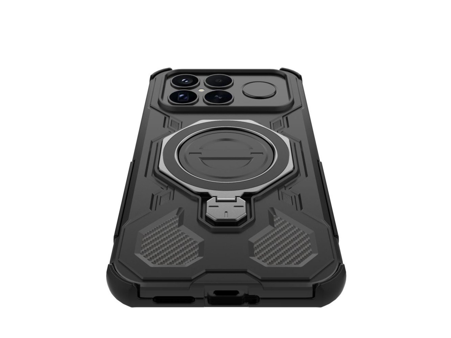Capa Tech-Protect TacticStand MagSafe para Xiaomi Poco F8 Ultra - preta