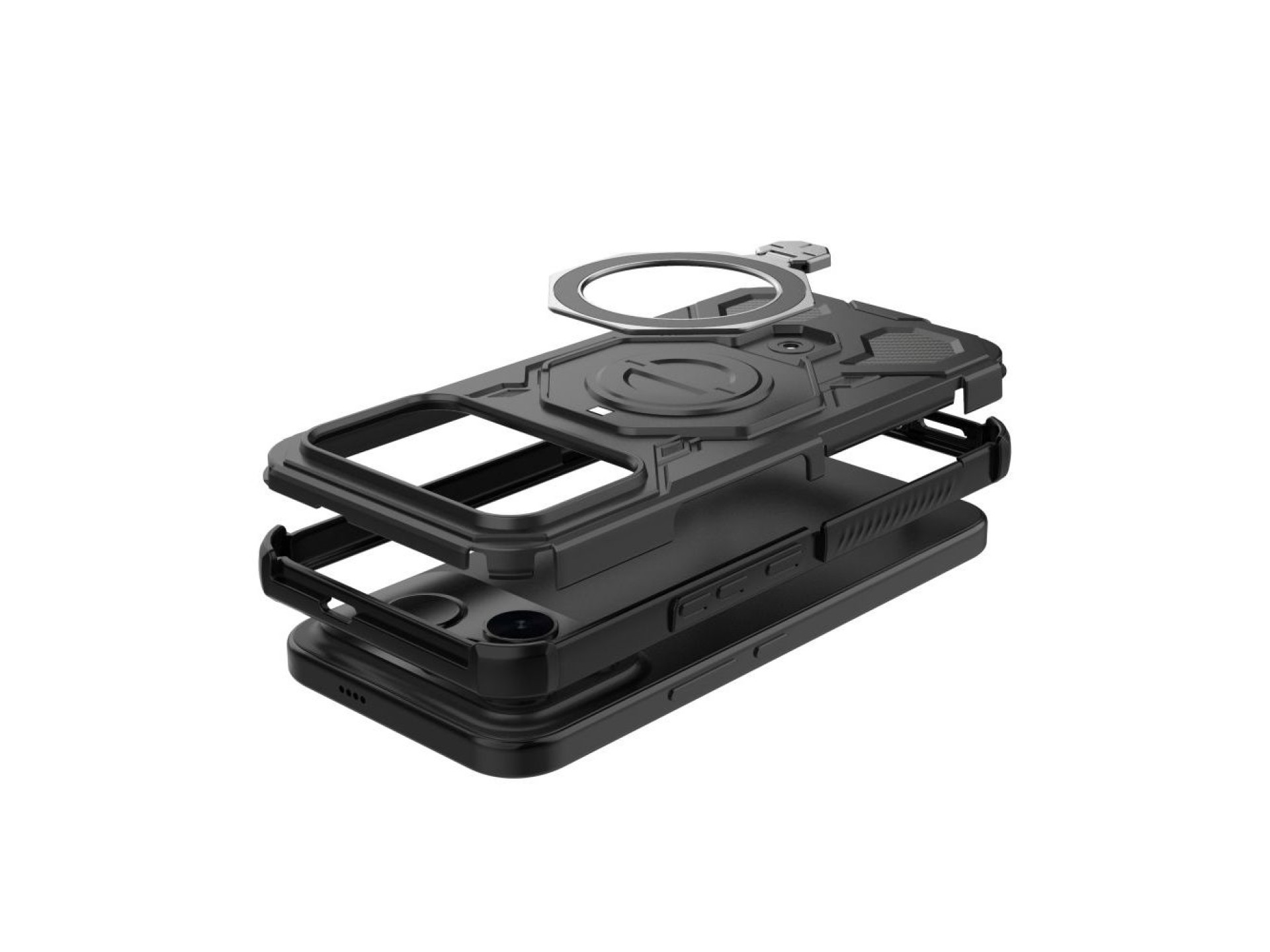 Capa Tech-Protect TacticStand MagSafe para Xiaomi Poco F8 Ultra - preta