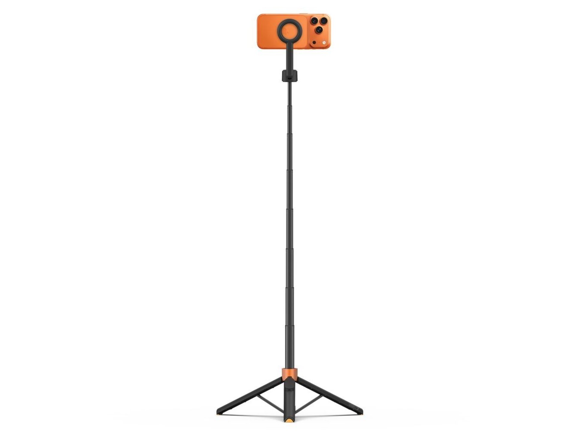 Trípode para selfies con Bluetooth Tech-Protect L10S (negro y naranja)