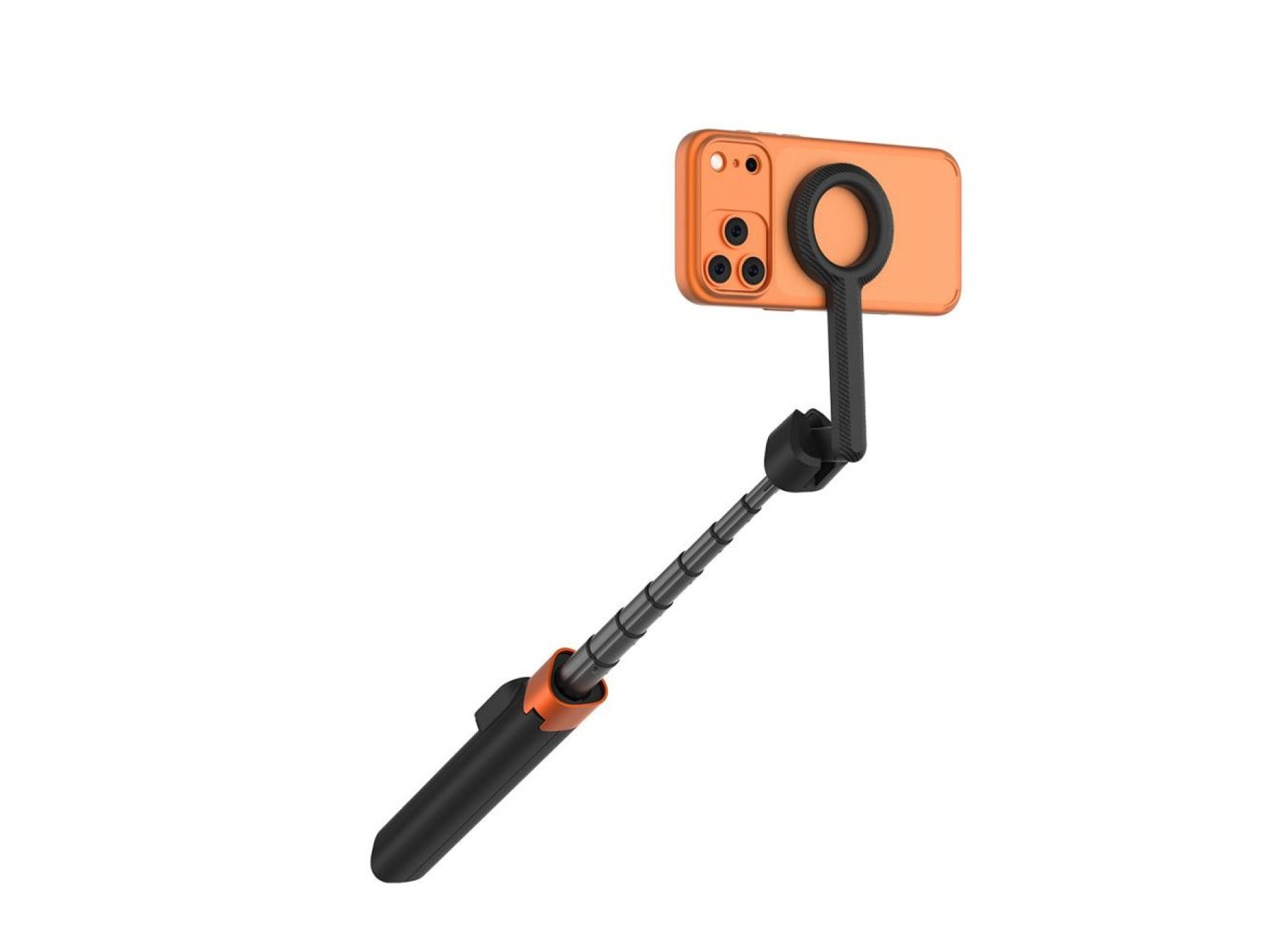Trípode para selfies con Bluetooth Tech-Protect L10S (negro y naranja)