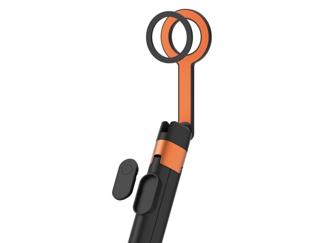Trípode para selfies con Bluetooth Tech-Protect L10S (negro y naranja)