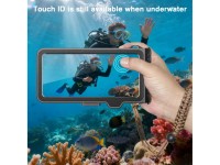 Capa para celular Tech-Protect IPX8 Pro à prova d'água - Cinza e Preta Capa para celular Tech-Protect IPX8 Pro à prova d'água - Cinza e Preta