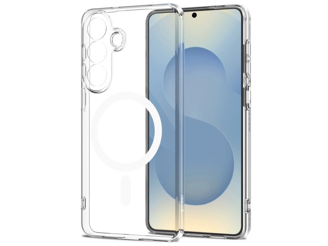 Capa Tech-Protect FlexAir MagSafe para Samsung Galaxy S26+ - Transparente