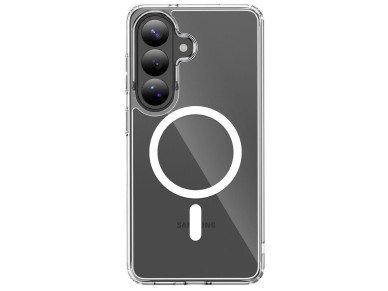 Tech-Protect FlexAir Hybrid MagSafe Case for Samsung Galaxy S26 - Transparent Tech-Protect FlexAir Hybrid MagSafe Case for Samsung Galaxy S26 - Transparent