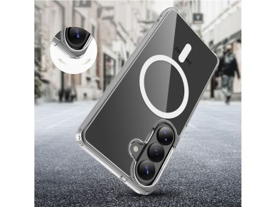 Tech-Protect FlexAir Hybrid MagSafe Case for Samsung Galaxy S26 - Transparent Tech-Protect FlexAir Hybrid MagSafe Case for Samsung Galaxy S26 - Transparent