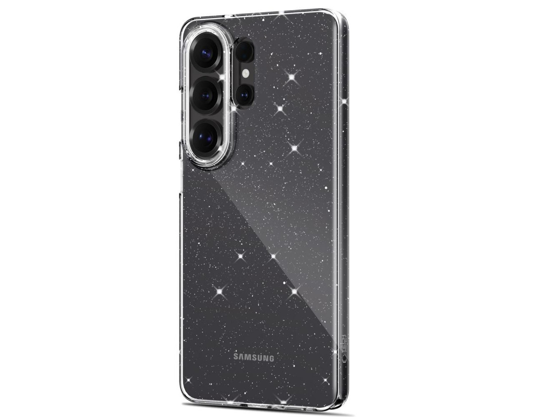 Capa Tech-Protect FlexAir para Samsung Galaxy S26 Ultra - Transparente e com Glitter