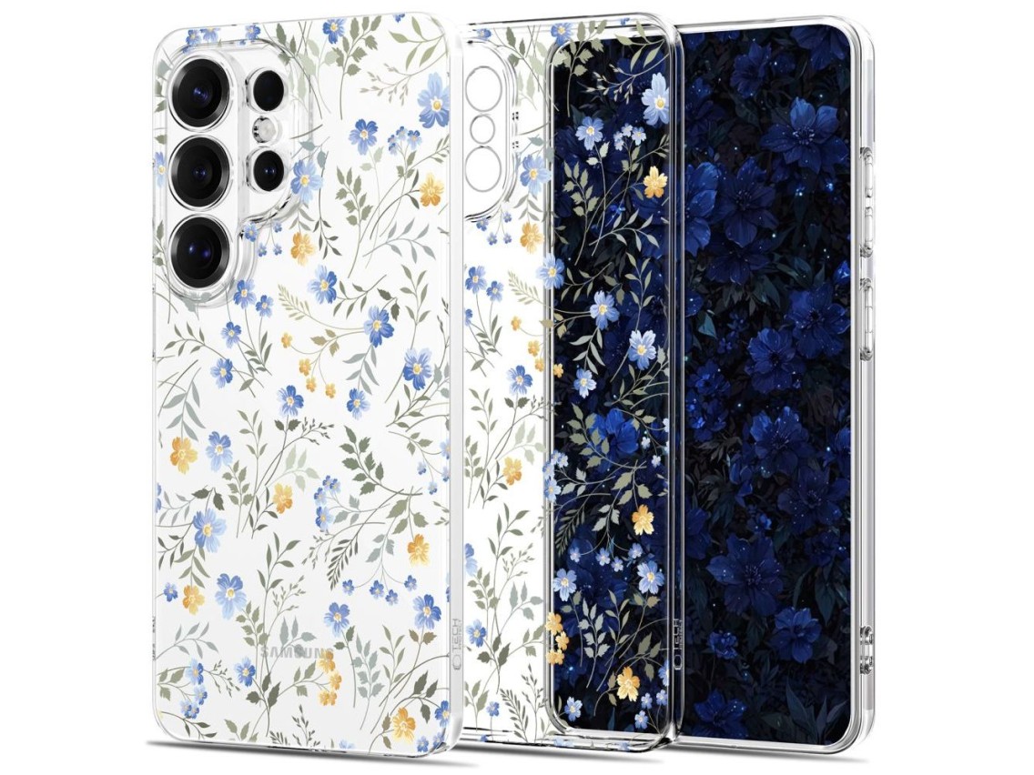 Capa Tech-Protect FlexAir para Samsung Galaxy S26 Ultra - Flores Coloridas