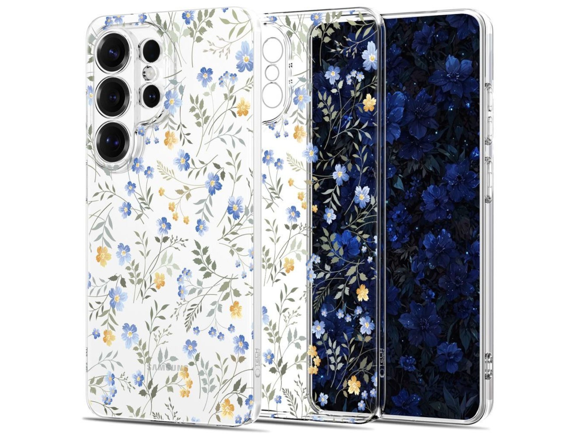 Capa Tech-Protect FlexAir para Samsung Galaxy S26 Ultra - Flores Coloridas