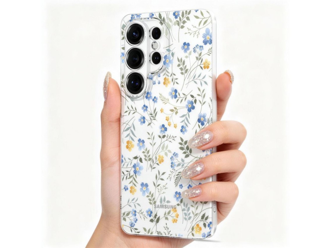 Capa Tech-Protect FlexAir para Samsung Galaxy S26 Ultra - Flores Coloridas
