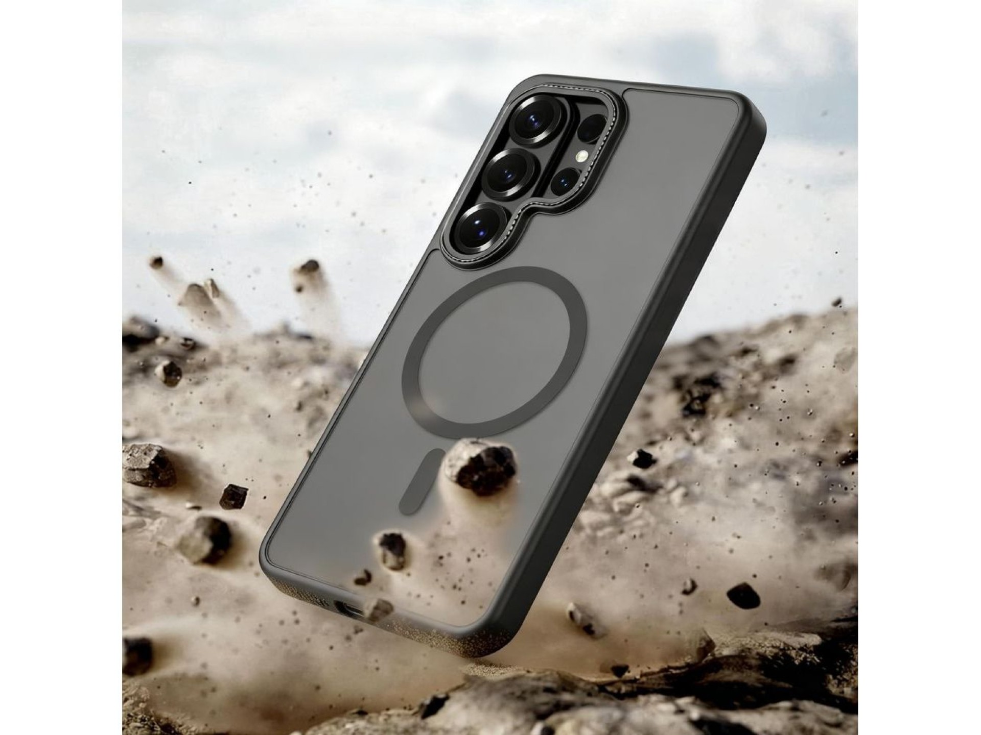 Tech-Protect MagCam MagSafe Case for Samsung Galaxy S26 Ultra - Matte Black