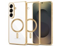 Funda MagFlex Tech-Protect para Samsung Galaxy S26+ - Dorado transparente