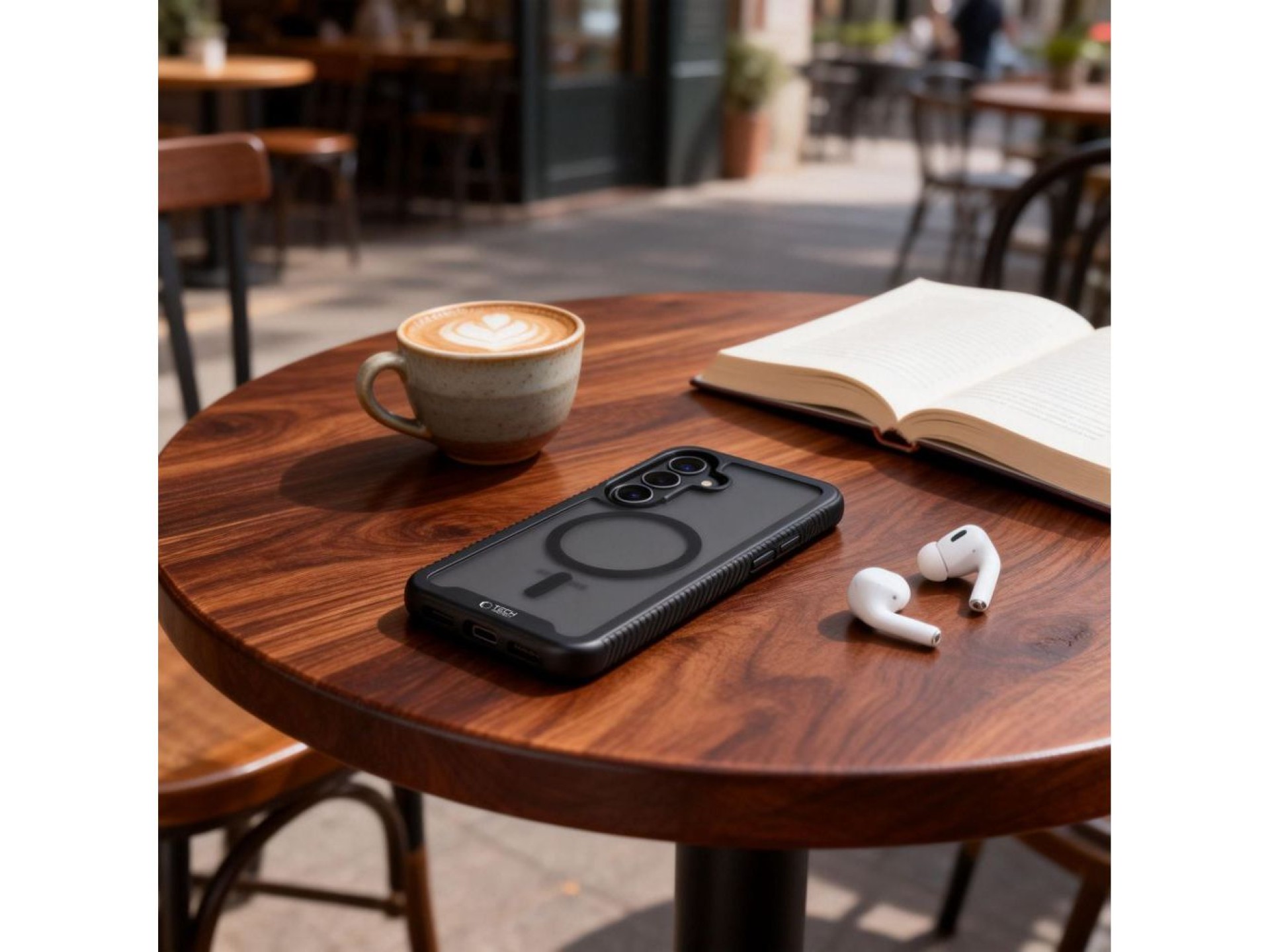 Tech-Protect Defense MagSafe Case for Samsung Galaxy S26 - Black