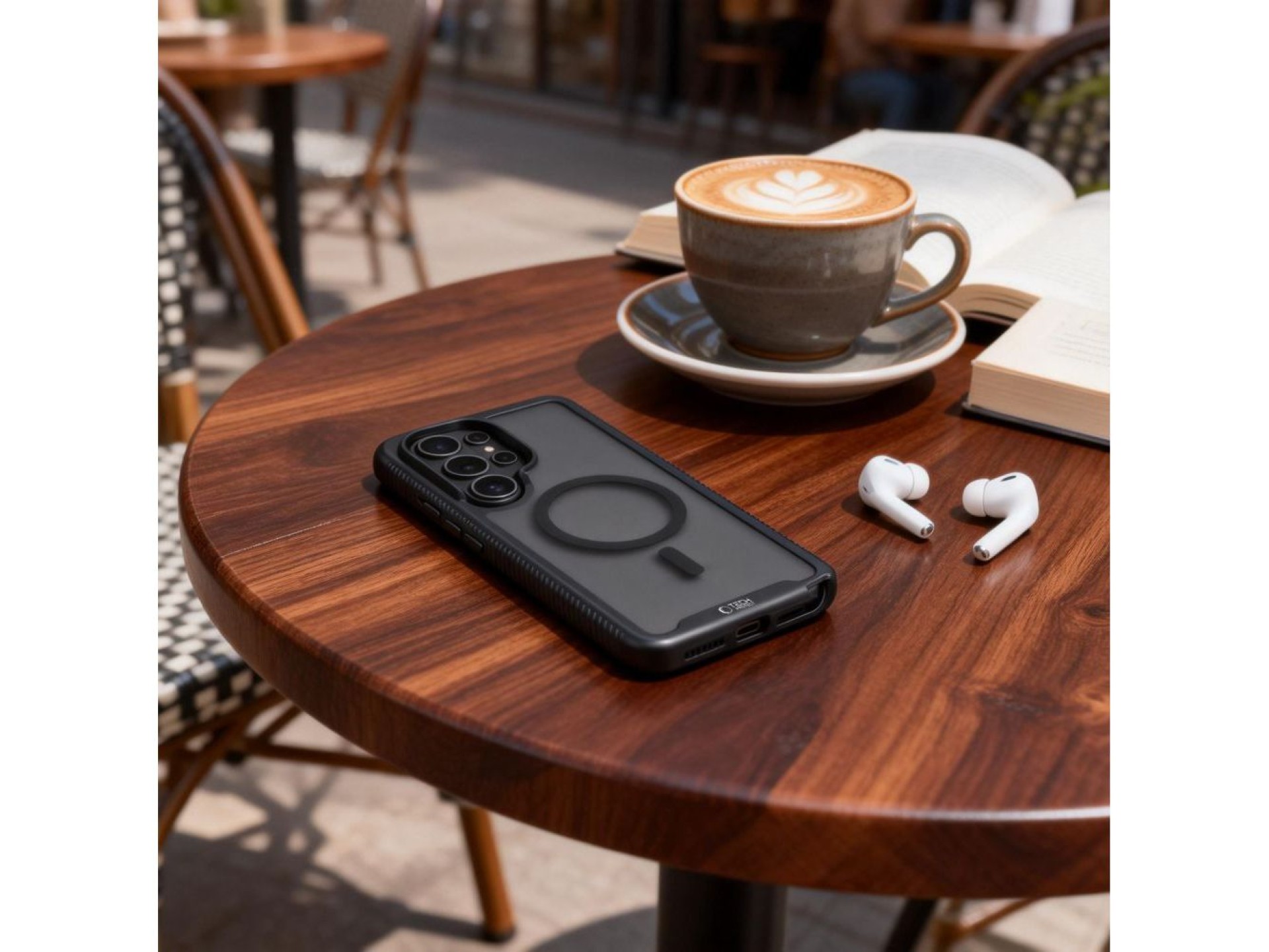 Funda MagSafe Tech-Protect Defense para Samsung Galaxy S26 Ultra - Negra
