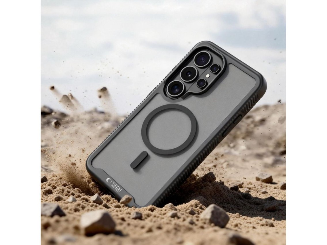 Funda MagSafe Tech-Protect Defense para Samsung Galaxy S26 Ultra - Negra