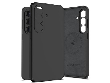Tech-Protect Silicone MagSafe Case for Samsung Galaxy S26 - Black Tech-Protect Silicone MagSafe Case for Samsung Galaxy S26 - Black