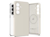 Capa de silicone Tech-Protect MagSafe para Samsung Galaxy S26+ - Bege Capa de silicone Tech-Protect MagSafe para Samsung Galaxy S26+ - Bege