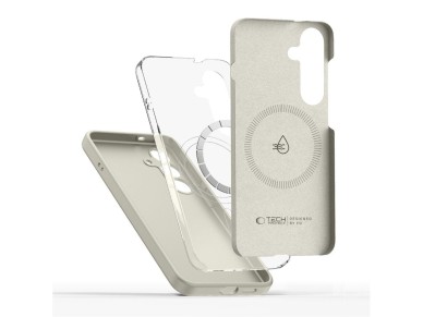 Tech-Protect Silicone MagSafe Case for Samsung Galaxy S26+ - Beige Tech-Protect Silicone MagSafe Case for Samsung Galaxy S26+ - Beige