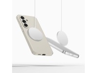 Capa de silicone Tech-Protect MagSafe para Samsung Galaxy S26+ - Bege Capa de silicone Tech-Protect MagSafe para Samsung Galaxy S26+ - Bege