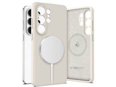 Tech-Protect Silicone MagSafe Case for Samsung Galaxy S26 Ultra - Beige Tech-Protect Silicone MagSafe Case for Samsung Galaxy S26 Ultra - Beige