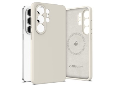 Tech-Protect Silicone MagSafe Case for Samsung Galaxy S26 Ultra - Beige Tech-Protect Silicone MagSafe Case for Samsung Galaxy S26 Ultra - Beige