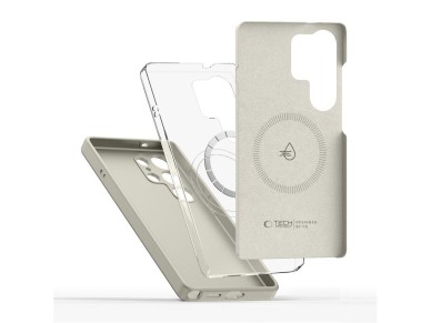 Tech-Protect Silicone MagSafe Case for Samsung Galaxy S26 Ultra - Beige Tech-Protect Silicone MagSafe Case for Samsung Galaxy S26 Ultra - Beige