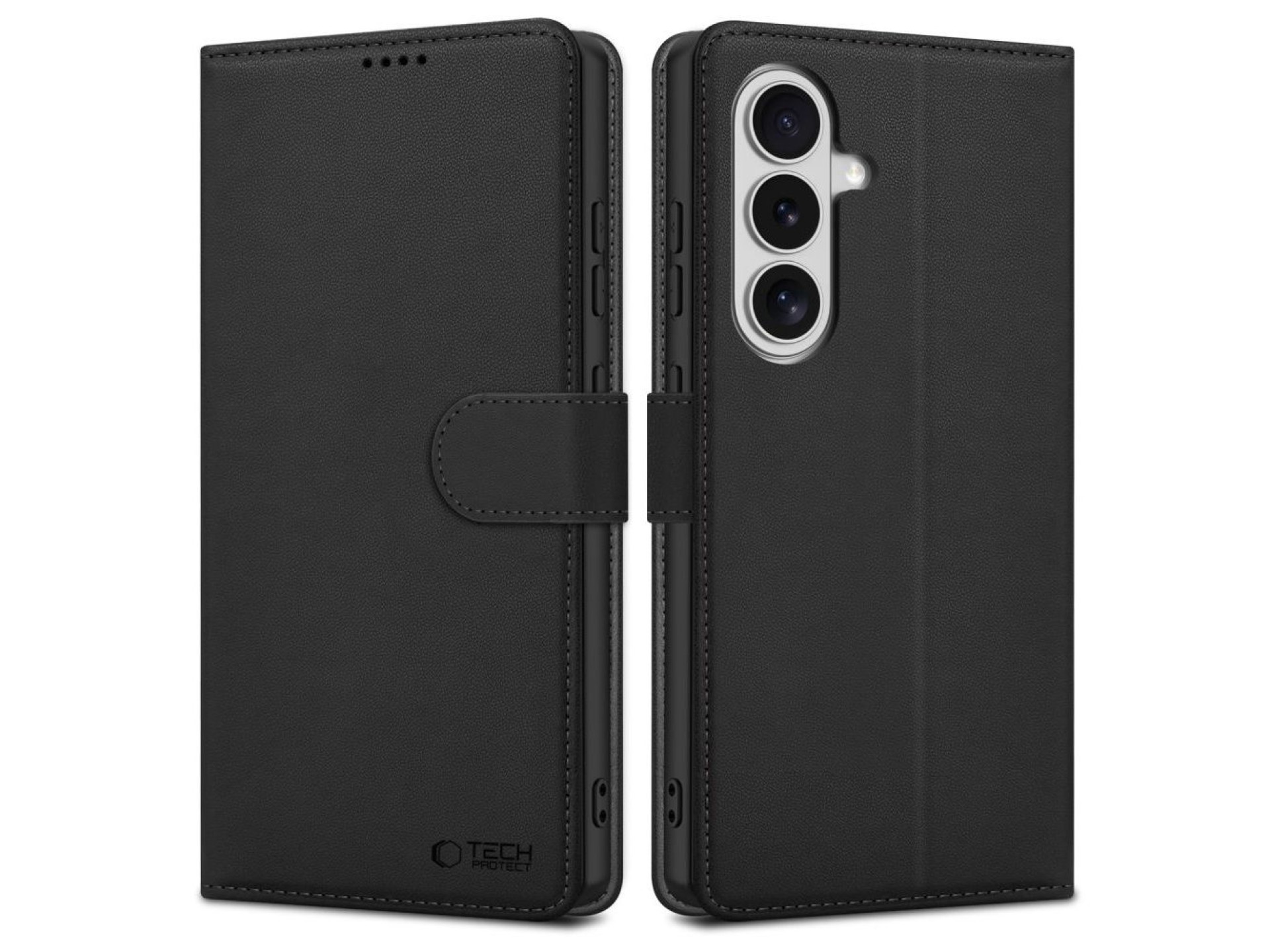 Capa carteira Tech-Protect para Samsung Galaxy S26 - Preta