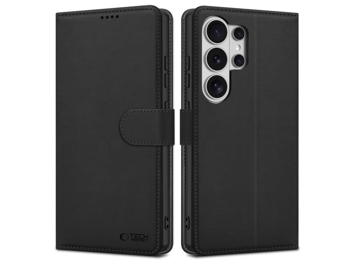 Funda tipo cartera Tech-Protect para Samsung Galaxy S26 Ultra - Negra