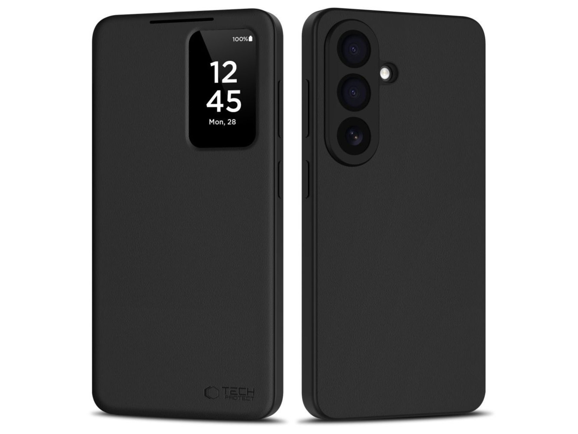 Tech-Protect Smart Wallet Case for Samsung Galaxy S26 - Black