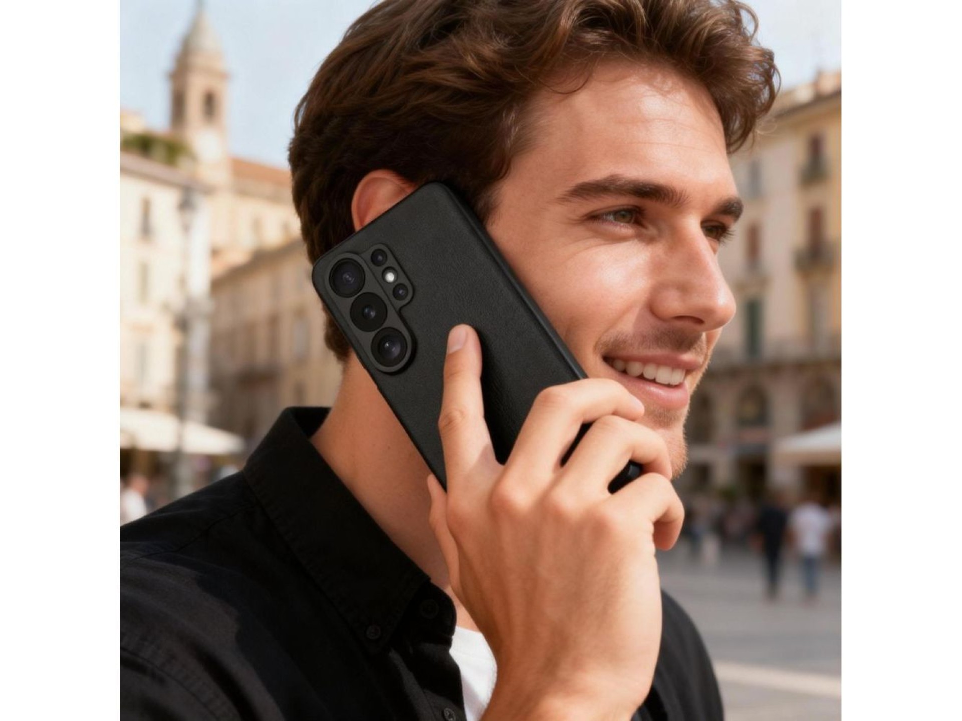 Tech-Protect Smart Wallet Case for Samsung Galaxy S26 Ultra - Black
