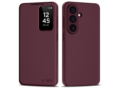 Tech-Protect Smart Wallet Case for Samsung Galaxy S26 - Burgundy Tech-Protect Smart Wallet Case for Samsung Galaxy S26 - Burgundy