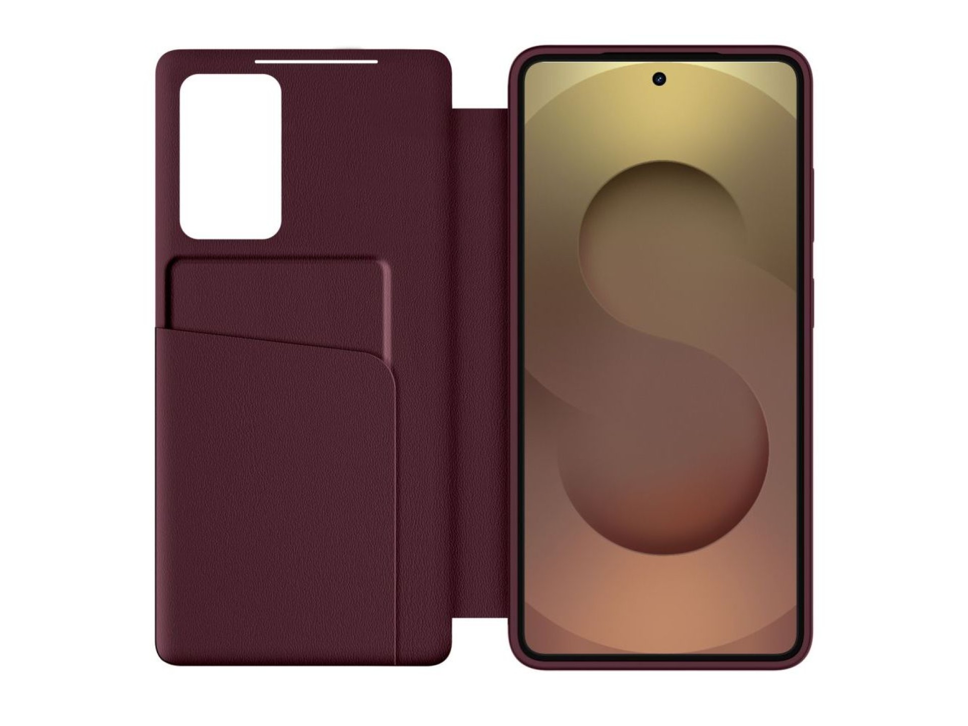Funda tipo cartera Tech-Protect para Samsung Galaxy S26+ - Burdeos