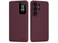 Capa carteira inteligente Tech-Protect para Samsung Galaxy S26 Ultra - Bordô Capa carteira inteligente Tech-Protect para Samsung Galaxy S26 Ultra - Bordô