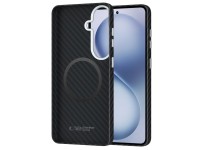 Tech-Protect Ion Carbon MagSafe Case for Samsung Galaxy S26 - Black and Silver Tech-Protect Ion Carbon MagSafe Case for Samsung Galaxy S26 - Black and Silver