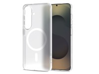 Funda MagSafe Tech-Protect MagSlim para Samsung Galaxy S26 - Transparente mate Funda MagSafe Tech-Protect MagSlim para Samsung Galaxy S26 - Transparente mate