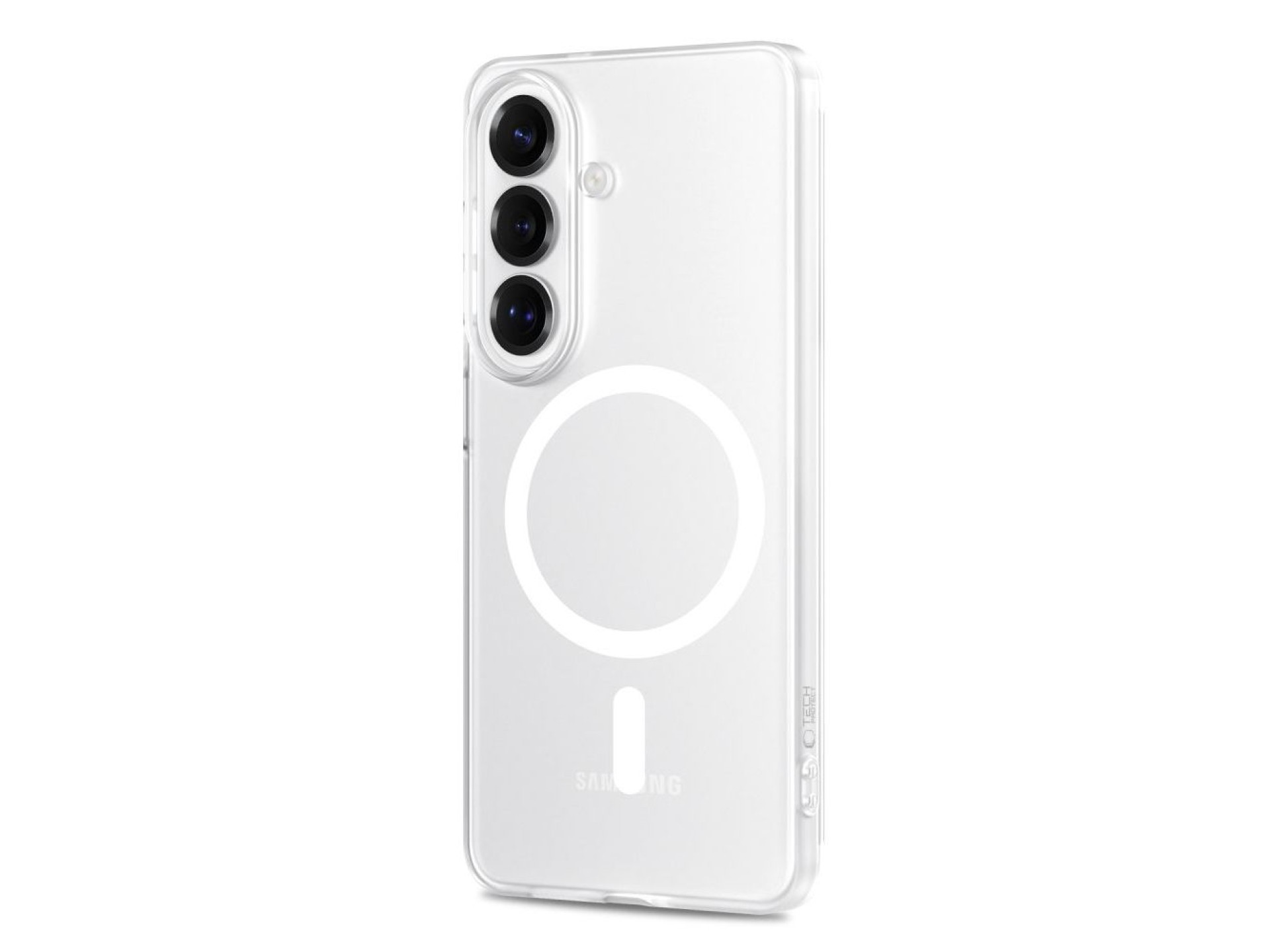 Funda MagSafe Tech-Protect MagSlim para Samsung Galaxy S26 - Transparente mate