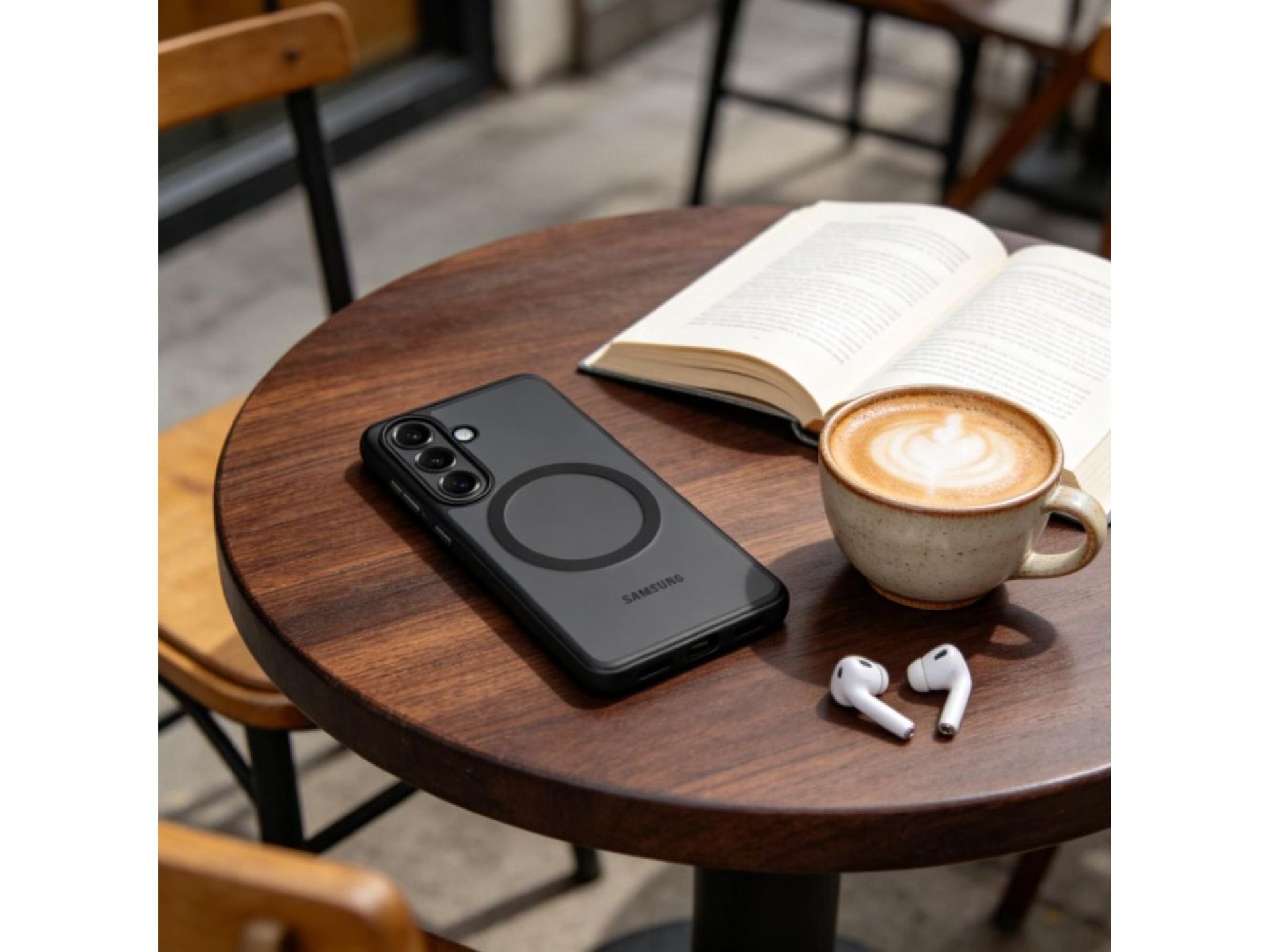 Tech-Protect MagPeak MagSafe case for Samsung Galaxy S26 - black