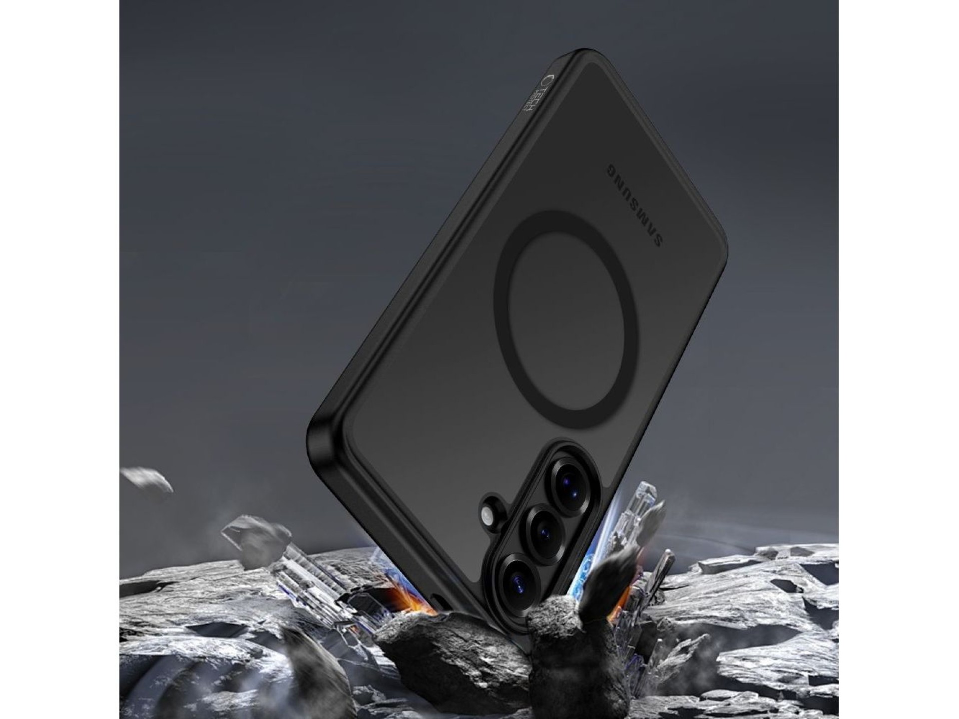 Tech-Protect MagPeak MagSafe case for Samsung Galaxy S26 - black