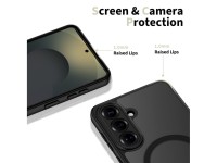 Tech-Protect BasicMag MagSafe Case for Samsung Galaxy S26+ - Transparent Black Tech-Protect BasicMag MagSafe Case for Samsung Galaxy S26+ - Transparent Black