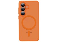 Tech-Protect Magmat MagSafe Case for Samsung Galaxy S26 - Orange Matte Tech-Protect Magmat MagSafe Case for Samsung Galaxy S26 - Orange Matte