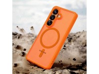 Tech-Protect Magmat MagSafe Case for Samsung Galaxy S26 - Orange Matte Tech-Protect Magmat MagSafe Case for Samsung Galaxy S26 - Orange Matte