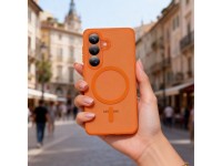 Tech-Protect Magmat MagSafe Case for Samsung Galaxy S26 - Orange Matte Tech-Protect Magmat MagSafe Case for Samsung Galaxy S26 - Orange Matte