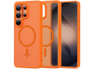 Tech-Protect Magmat MagSafe Case for Samsung Galaxy S26 Ultra - Orange Matte Tech-Protect Magmat MagSafe Case for Samsung Galaxy S26 Ultra - Orange Matte
